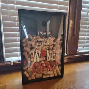 Wine cork decor